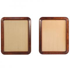 A Large Pair of Italian Walnut Frames C 1900  - 4333399