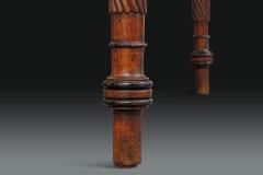 A Large Walnut Campaign Table - 4703807