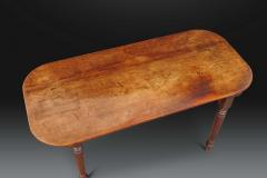 A Large Walnut Campaign Table - 4703812