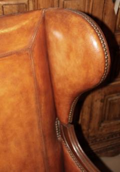 A Late 18th Century French Louis XVI Walnut Reclining Wing Chair - 3298819