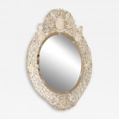 A Late 18th Century Irish Bone Carved Mirror - 3342797