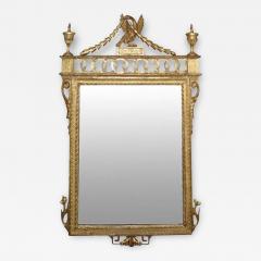 A Late 18th Century Italian Neoclassical Giltwood Mirror - 3342791