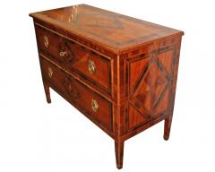 A Late 18th Century Italian Transitional Directoire Empire Parquetry Commode - 3501316