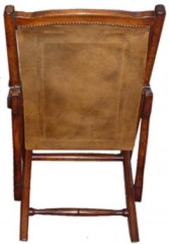 A Late 19th Century Anglo Indian Colonial Mahogany Folding Veranda Chair - 3298839