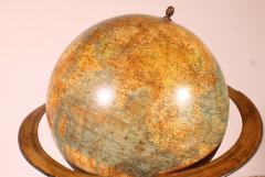 A Library Terrestrial Globe On Stand From J forest Paris From The 19th Century - 3427990