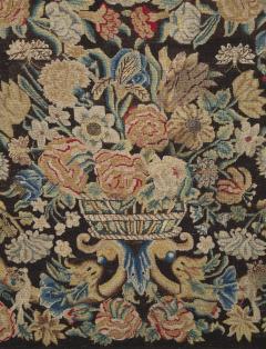 A Louis XIV Center Table Mounted With Rare Petit Point Floral Needlework Top - 1894709