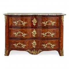 A Louis XV period ormolu and marble mounted commode - 2876727