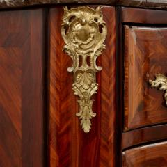 A Louis XV period ormolu and marble mounted commode - 2876731