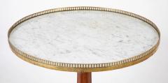 A Louis XVI French Tilt Marble Top Gueridon Table - 3287683