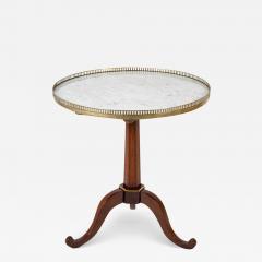 A Louis XVI French Tilt Marble Top Gueridon Table - 3292048