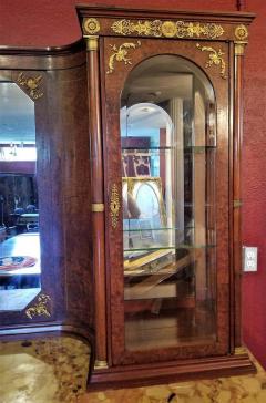 A M E Fournier 19th Century French Empire Style Credenza and Vitrine by AME Fournier - 1709194