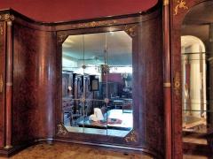 A M E Fournier 19th Century French Empire Style Credenza and Vitrine by AME Fournier - 1709195