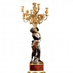 A Magnificent Pair of Louis XVI Candelabra after Clodion - 1675704