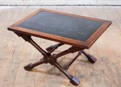 A Maritime Etched Slate Drinks Table - 3025431