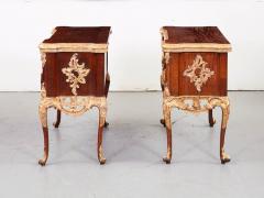 A Matched Pair of Altona Walnut and Gilt Commodes - 2860091