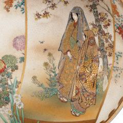 A Meiji period Satsuma earthenware bowl - 1405175