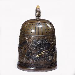 A Meiji period bell casket by the Nogowa foundary - 803765