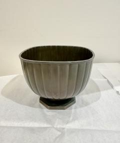 A Metal Vase by Just Andersen Denmark 1930s  - 4207395