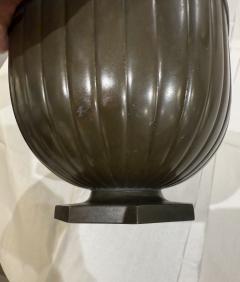 A Metal Vase by Just Andersen Denmark 1930s  - 4207397