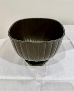 A Metal Vase by Just Andersen Denmark 1930s  - 4207398