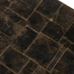 A Mica Covered Waterfall Coffee Table in the manner of Jean Michel Frank  - 4370957