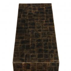 A Mica Covered Waterfall Coffee Table in the manner of Jean Michel Frank  - 4370958