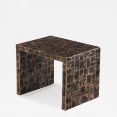 A Mica End Table or Small Coffee Table in the manner of Jean Michel Frank - 4734954