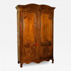 A Mid 18th Century French Louis XV Bleached Ash Armoire - 3505414