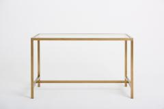 A Mid Century Brass Desk - 1575131