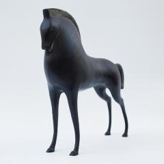 A Mid Century Cast Bronze Horse In The Manner of Boris Loved Lorski - 834391