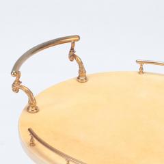 A Mid Century Modern Bar Cart trolley by Aldo Tura Circa 1960  - 3318144