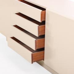 A Mid Century Modern Cream Lacquered Sideboard C 1960  - 4820487