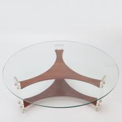 A Mid Century Modern Round Coffee Table Circa 1960 - 2493680