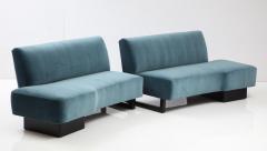 A Mid Century Modern Sculptural Cloud Sofa in two pieces C 1950s  - 4279916