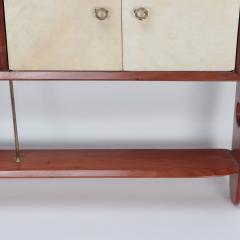 A Mid Century Modern walnut wall hung head board Circa 1960 - 2969615