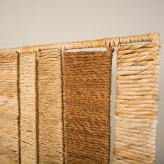 A Mid Century rattan Three Fold Screen or room divider - 2129109
