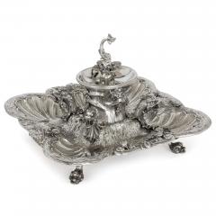 A Milanese sterling silver 20th century fountain centrepiece - 2696320