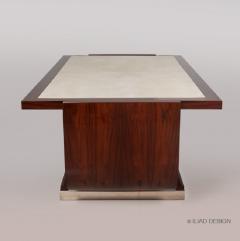 A Modernist Style Parchment Top Coffee Table by Iliad Design - 453896
