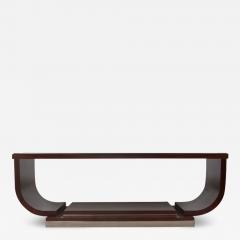 A Modernist Style Parchment Top Coffee Table by Iliad Design - 454785