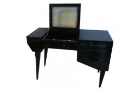 A Modernist Vanity in Black Lacquer - 256474