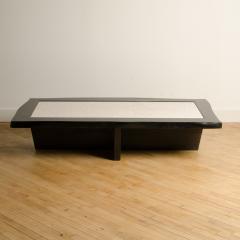A Modernist rectangular coffee table with eggshell fragment top Contemporary - 1739187