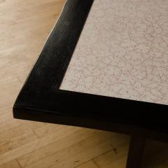 A Modernist rectangular coffee table with eggshell fragment top Contemporary - 1739218