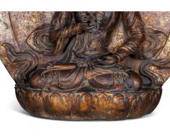 A Monumental Gilt Lacquered Bronze Ornamental Sculpture of Vajrasattva - 3913128