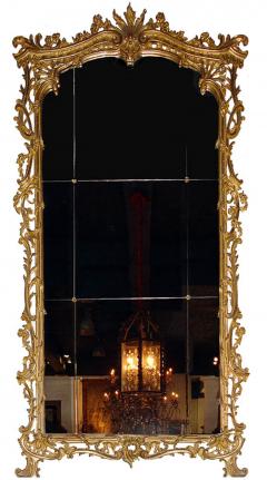 A Monumental Italian 18th Century Giltwood Mirror - 3340624