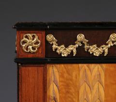 A Most Unusual George III Two Door Gilt Brass Mounted Side Cabinet - 131662