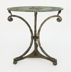 A Napoleon III Iron Garden Table - 2638401