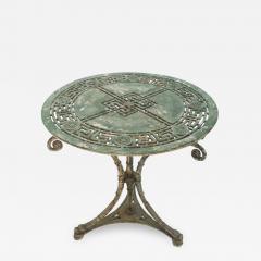 A Napoleon III Iron Garden Table - 2641549