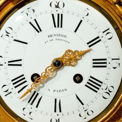 A Napoleon III gilt mantel clock by Deniere - 774767