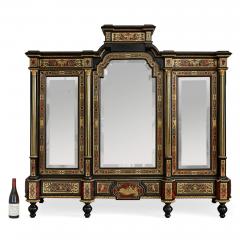 A Napoleon III period antique French Boulle marquetry cabinet - 3056103