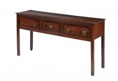 A Narrow Three Drawer Sideboard Dresser c 1760 - 4680937